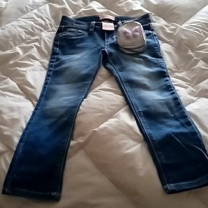 Girls size 7 jeans change purse